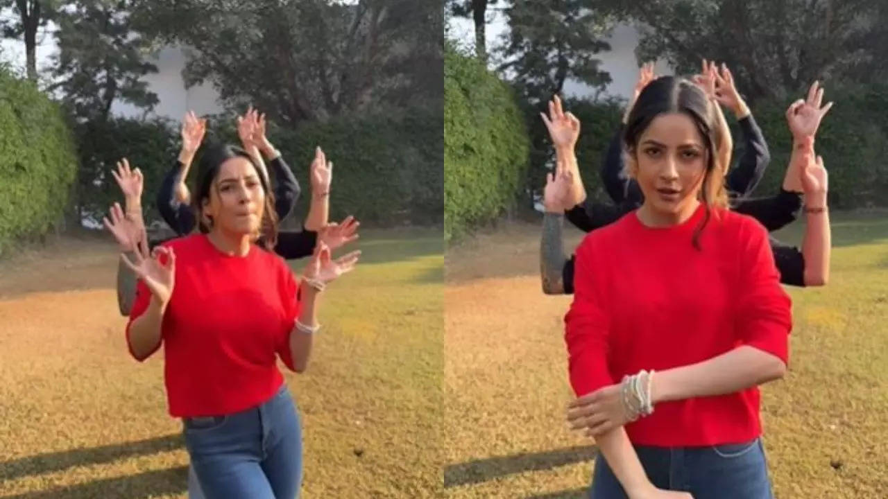 Shehnaaz Gill Grooving To Badshah’s Song Morni Is Unmissable - Watch Here