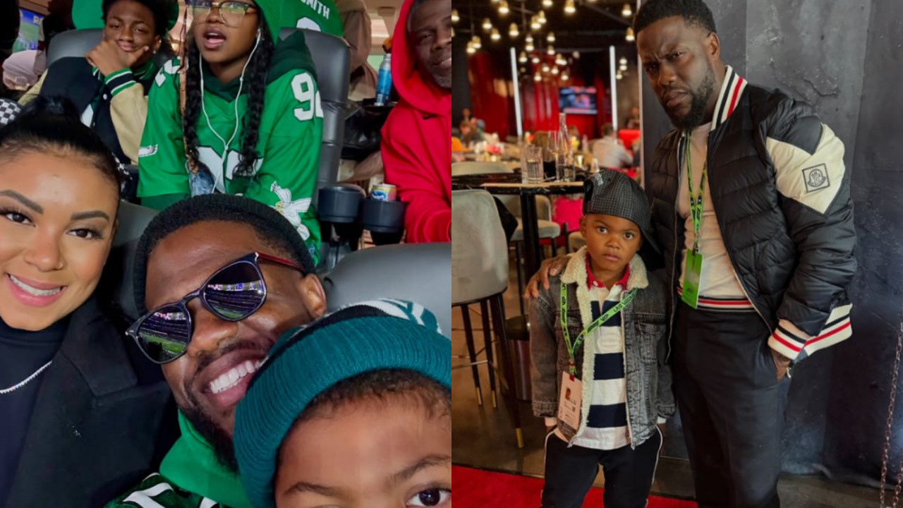 Kevin Hart & Family (Credit- kevinhart4real/Instagram)