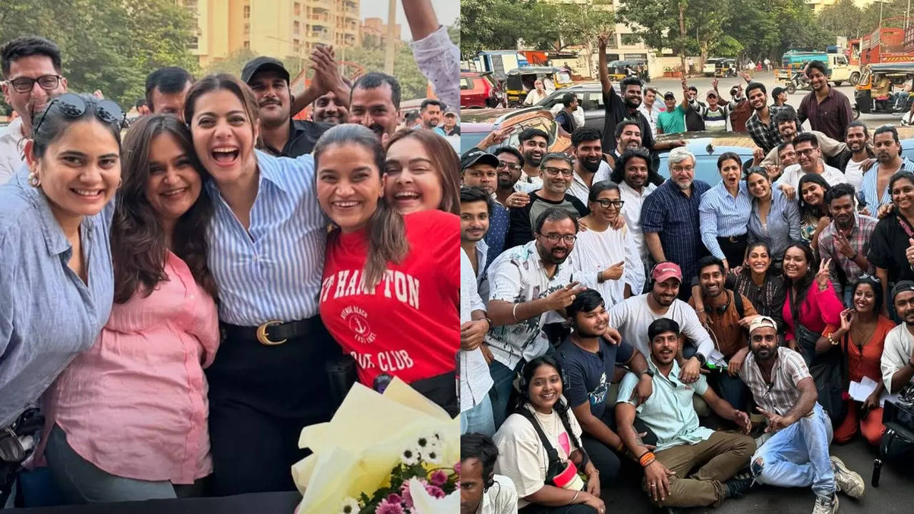 Kajol Wraps Up Second Season Of OTT Project, Thanks Cast And Crew: Another Marathon Finished...