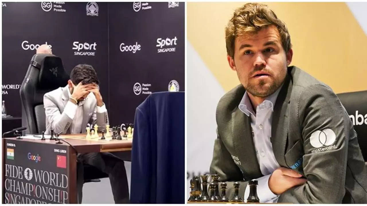 Gukesh was slammed by Magnus Carlsen