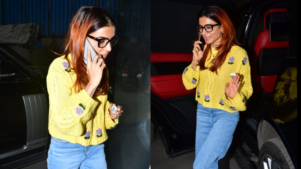 Decoding Samantha Ruth Prabhu's Winter style