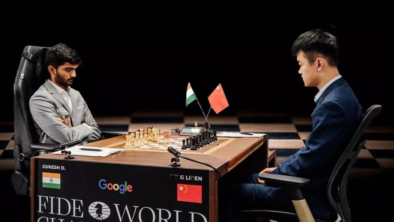 World Chess Championship 2024 Gukesh vs Ding Liren Live Score Updates From Match 3