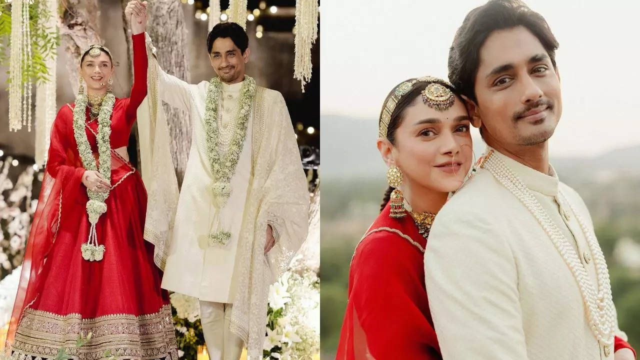 Aditi Rao Hydari and Siddharth's Second Wedding At This 230-Year-Old Fort Was A Dreamy Affair