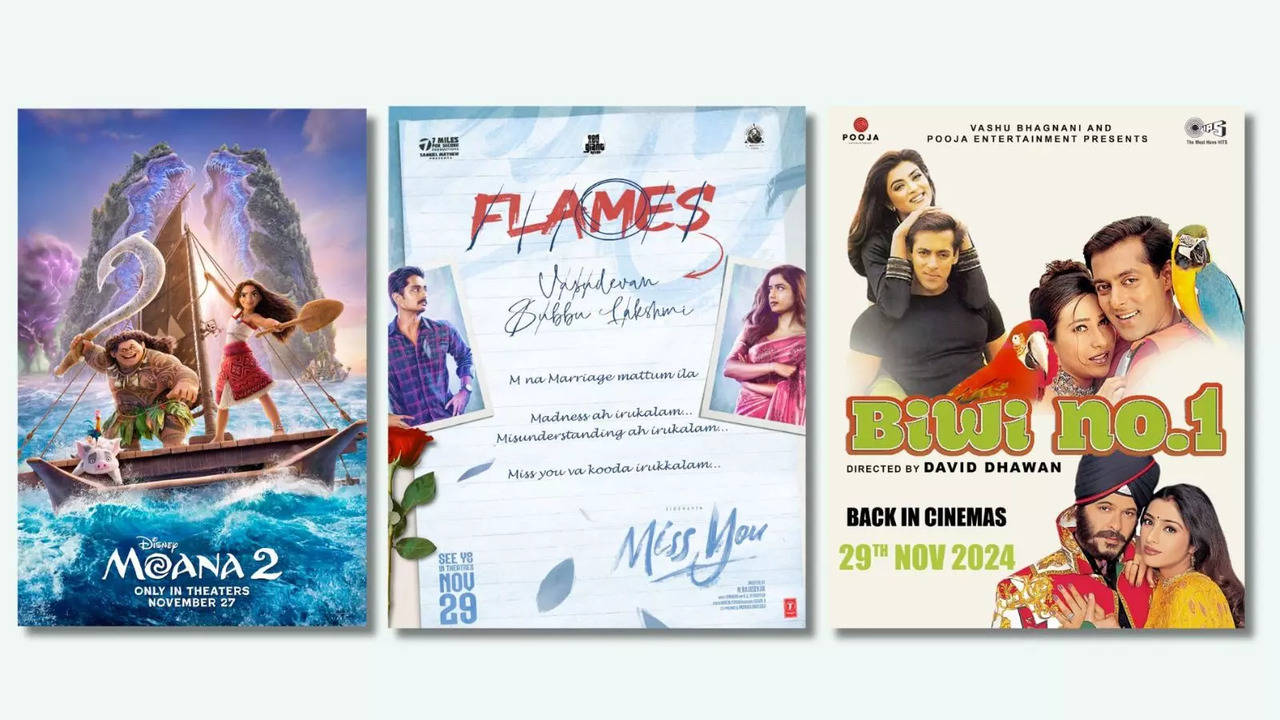 Moana 2 To Biwi No 1: Here’s What You Must Watch At Cinemas This Week