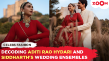 Decoding Aditi Rao Hydari and Siddharth's Rajasthan wedding attire