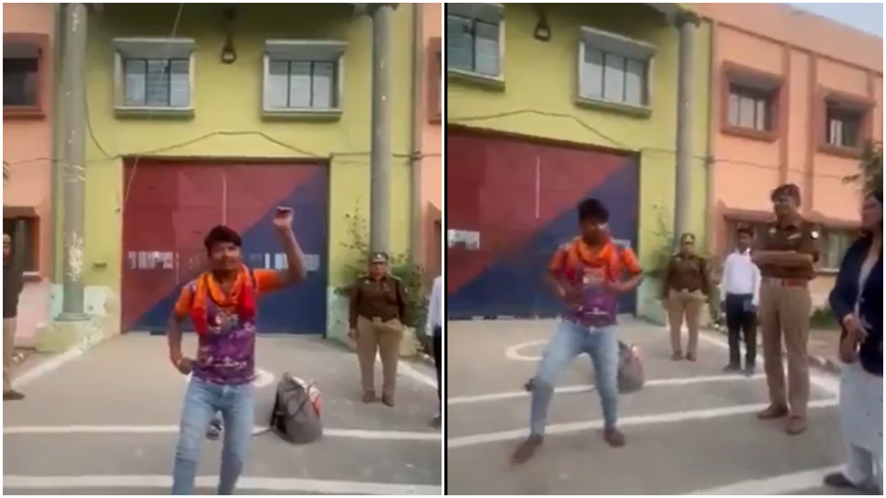 Man's Jail Release Celebration in Kannauj Goes Viral