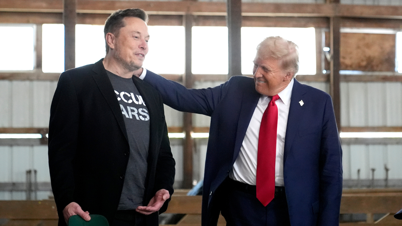 Trump Musk 