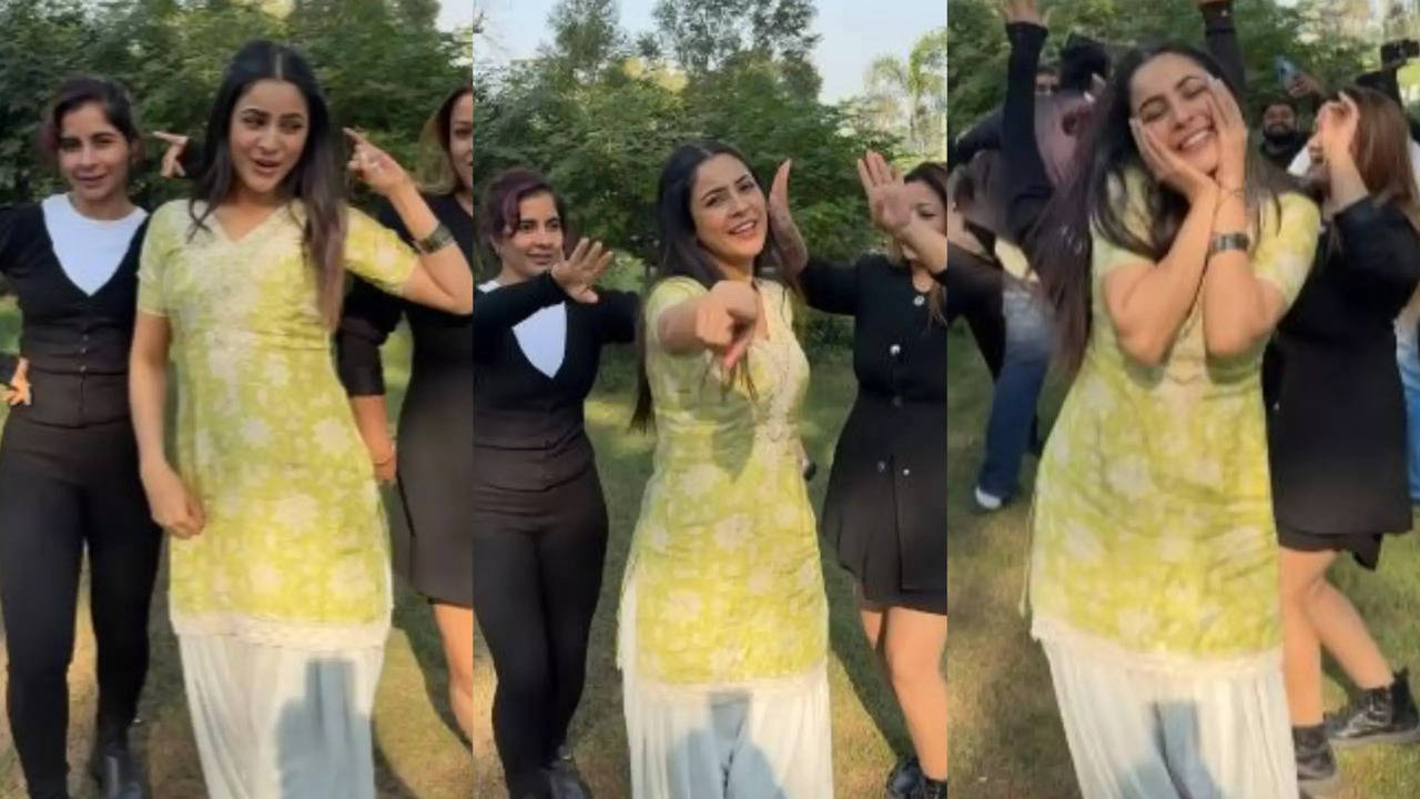 Shehnaaz Gill Sizzles To Kajra Mohabbat Wala In Latest Dance Video - Watch