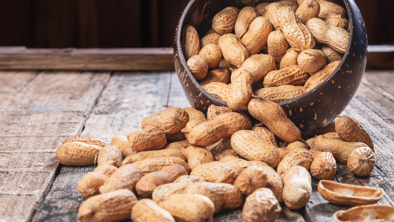 Peanuts are actually legumes