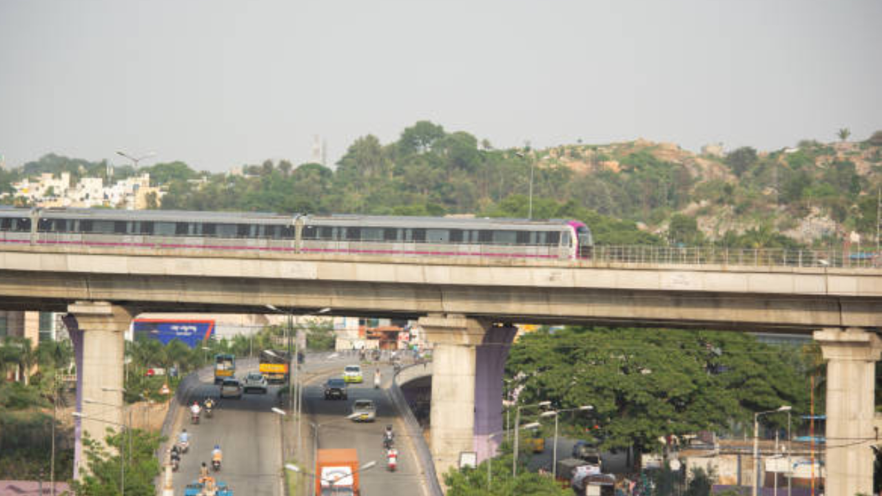 Bengaluru Metro's Airport line (Representational Image)