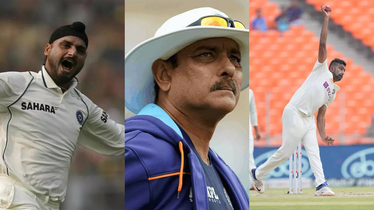 Ravi Shastri Ashwin Harbhajan