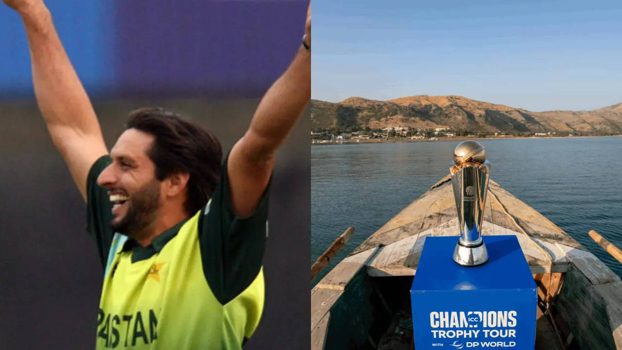 Shahid Afridi Champions Trophy 2025