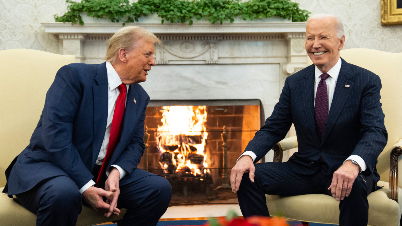 Trump and Joe Biden's contrasting Thanksgiving Messages