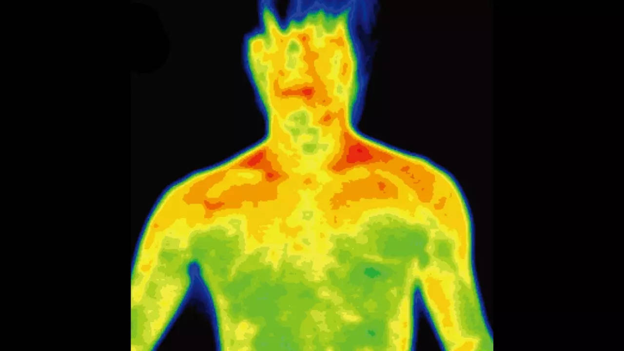 Photon emissions, highest near the mouth, are linked to metabolism. | Masaki Kobayashi et al.