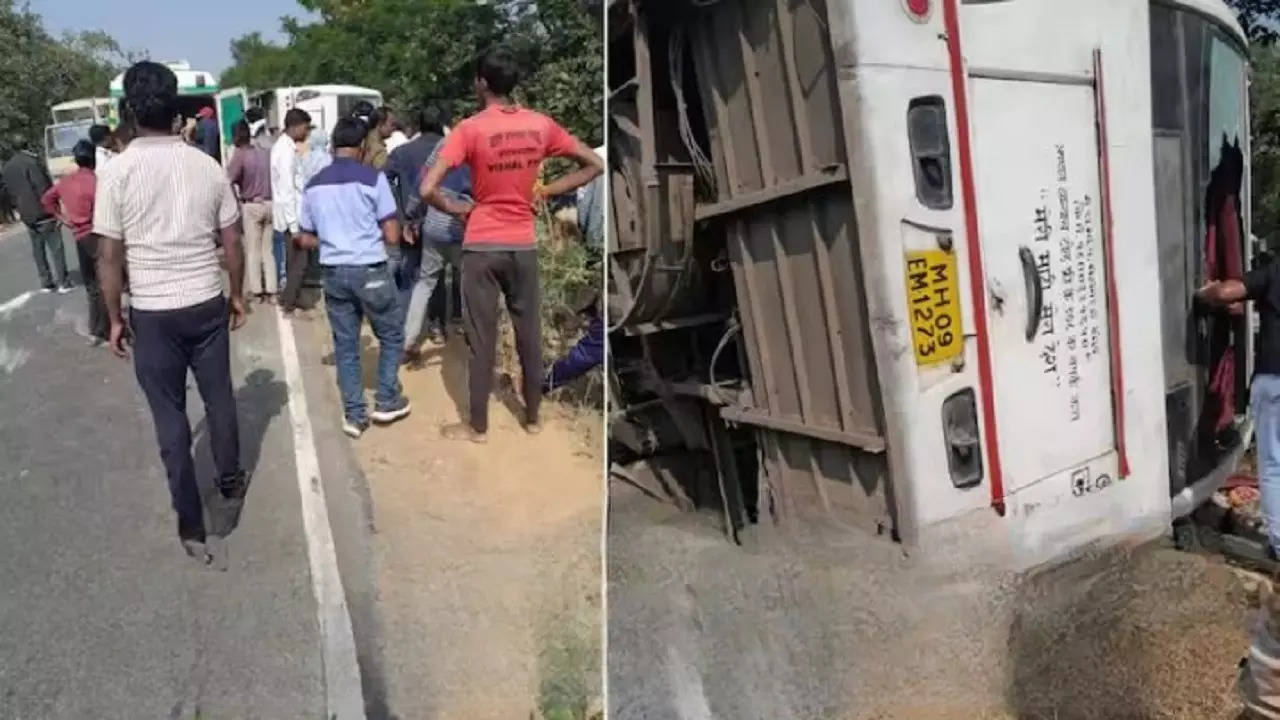 ST Bus Accident In Arjuni