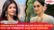 Amid rift rumors, Aishwarya Rai's sister-in-law gives another message on strength and worth