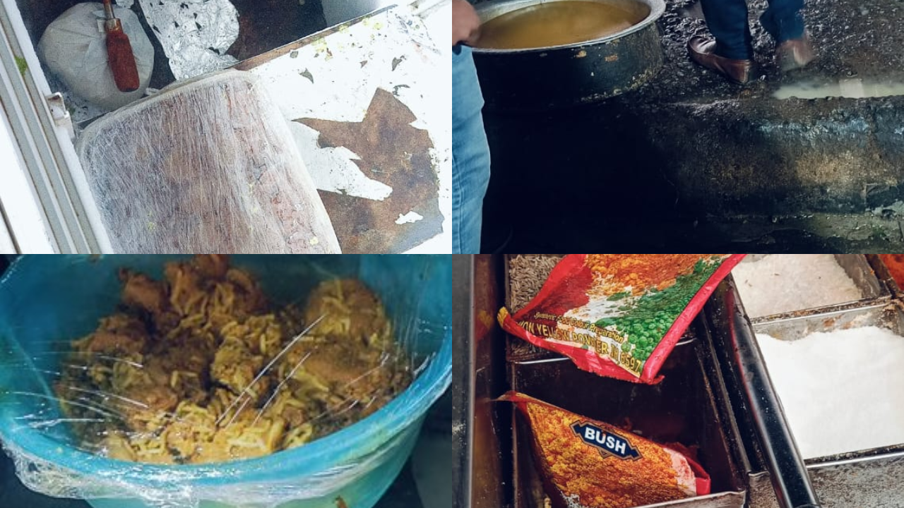 Food inspections in Hyderabad (Credits: X/@cfs_telangana)