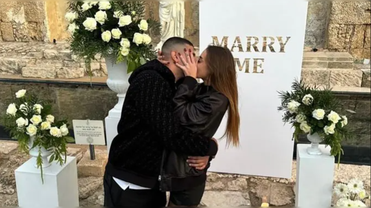 Released Gaza captive Mia Schem engaged to childhood friend in Caesarea proposal