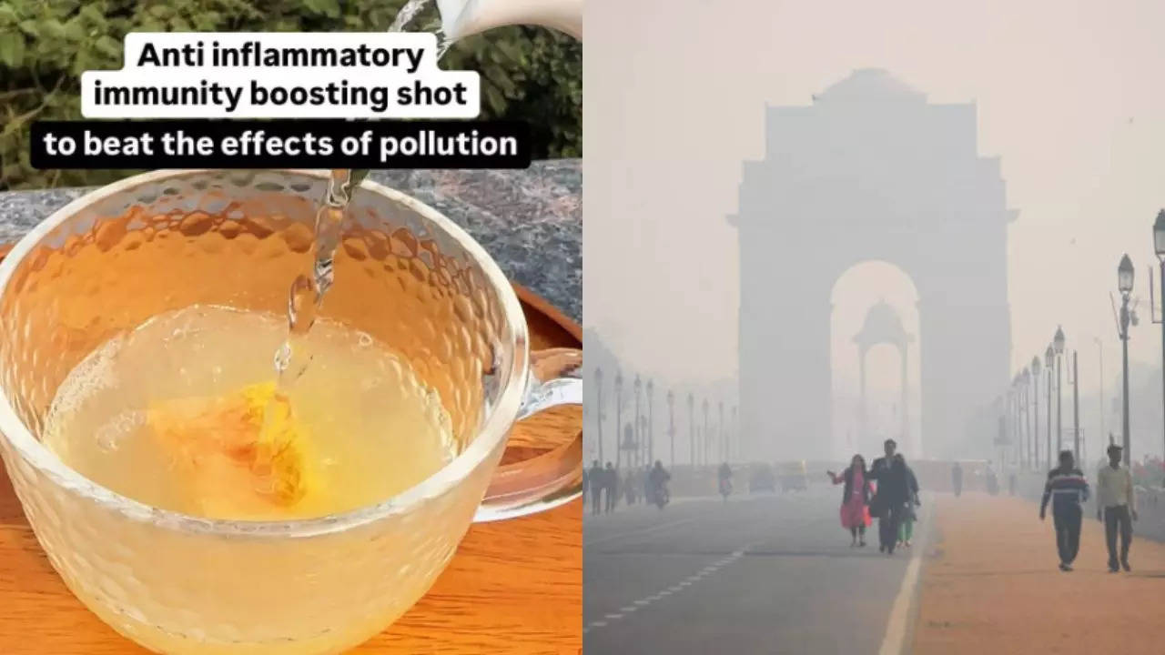 Struggling With Air Pollution? This Nutritionist Approved Immunity-Boosting Shot Is All You Need