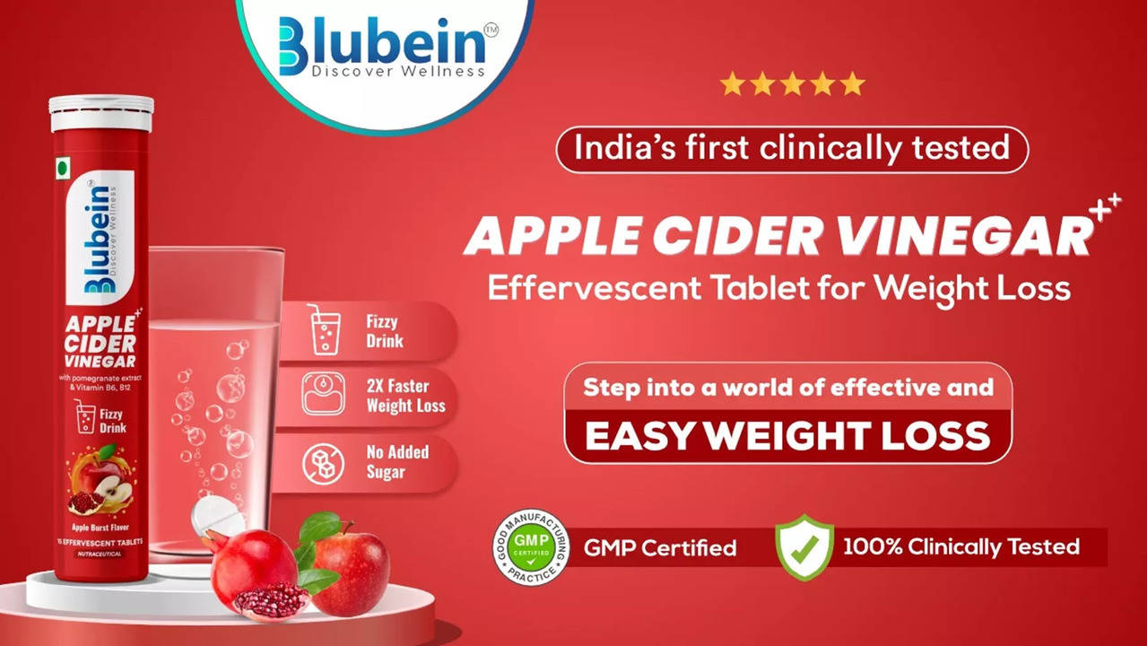 Blubein’s Apple Cider Vinegar Effervescent Tablets emerge as a game-changer in the weight loss business