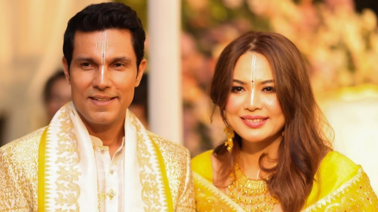 Randeep Hooda's Wife Lin Laishram Celebrates 1st Wedding Anniversary, Pens Musical Wish. See His REACTION