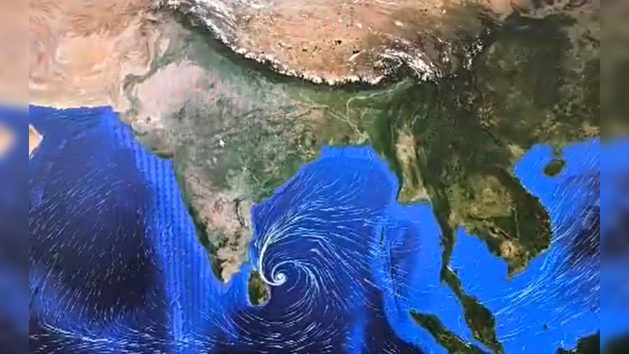 ISRO Satellites Watch Cyclone Fengal Approaching Tamil Nadu