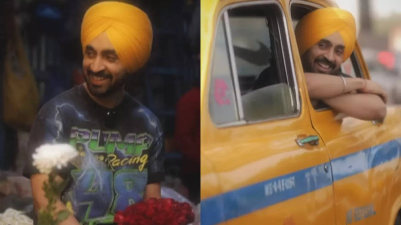 Diljit Dosanjh Wins Hearts As He Drops Heart-Touching Video From Kolkata, Travels In Yellow Taxi. Watch