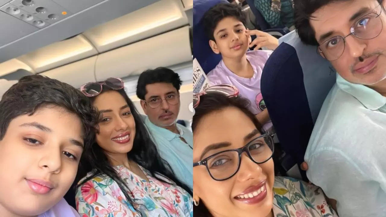 Rupali Ganguly Holidays With Husband And Son After Filing Defamation Case Against Stepdaughter Esha