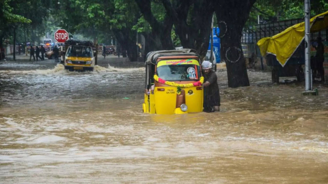 Flood in Chennai Cooum