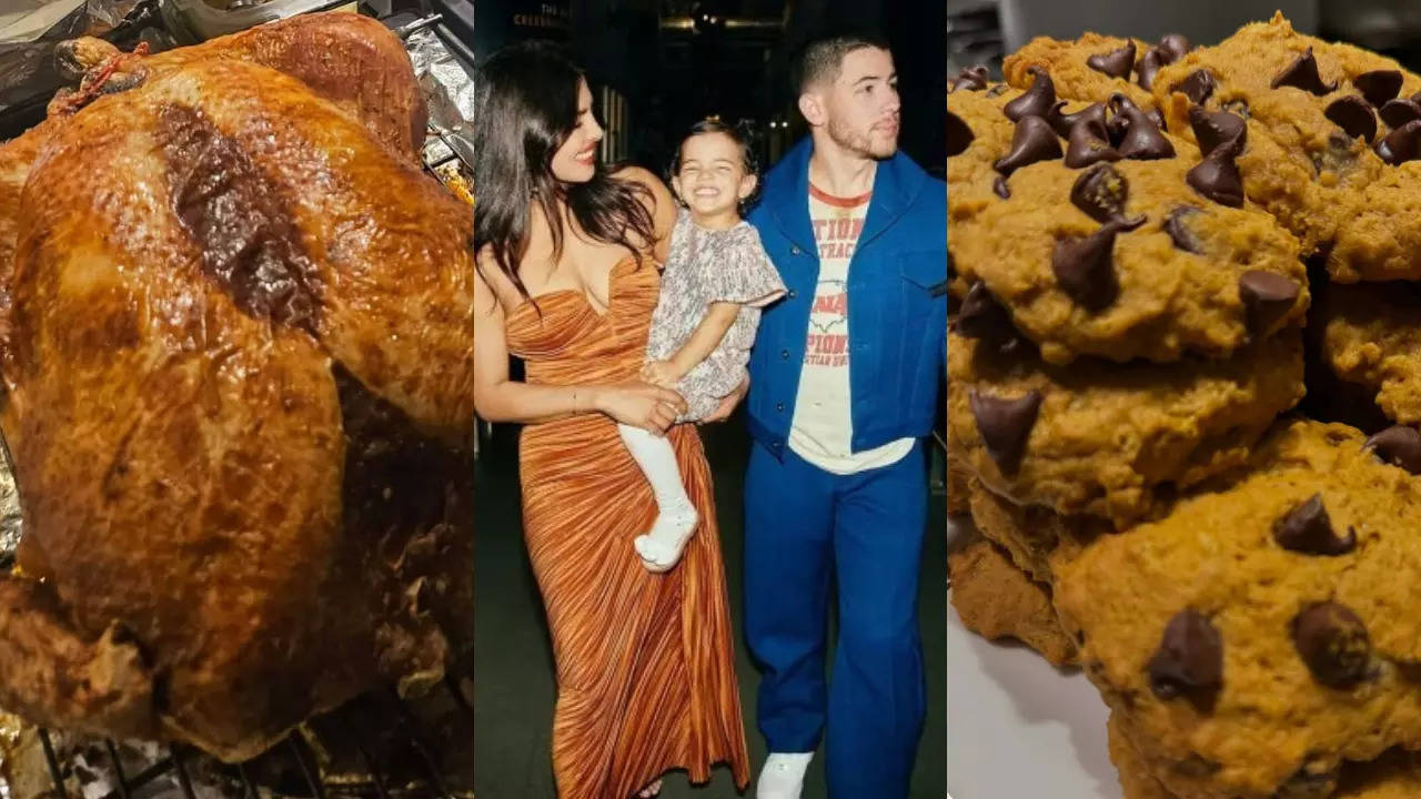 Priyanka Chopra Celebrated Thanksgiving In Style With Family With Cookies, Pies, Roasted Turkey And More