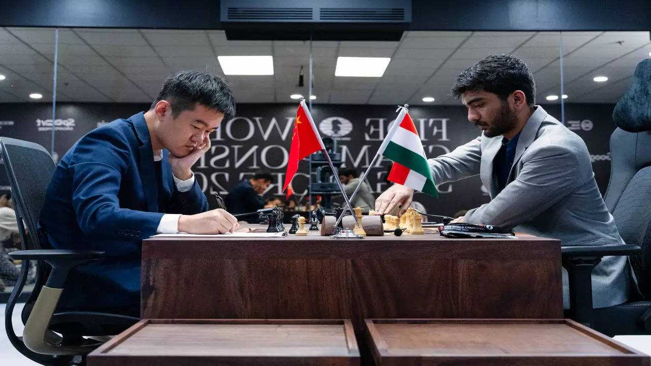 World Chess Championship Game 6 Live Gukesh D vs Ding Liren Starts Exciting Game On The Cards