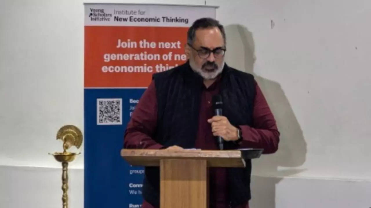 Rajeev Chandrasekhar at the event