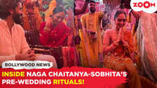 Naga Chaitanya Shobhita Dhulipala's pre-wedding celebrations begin, pictures of Haldi go viral