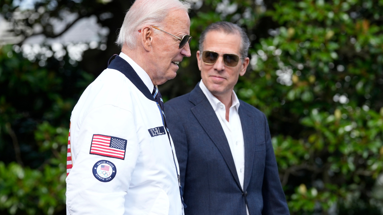 Joe Biden pardoned his son Hunter on Sunday