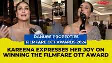 Danube Properties Filmfare OTT Awards 2024 Kareena Kapoor Khan On Embracing Unique Roles