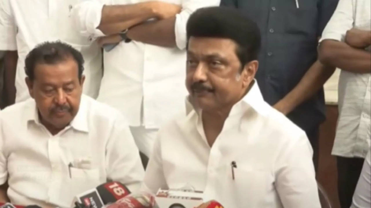 CM MK Stalin In VPM