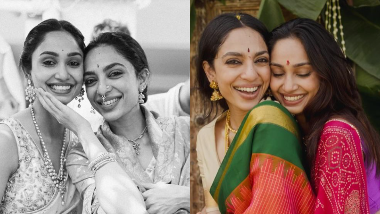 Naga Chaitanya-Sobhita Dhulipala Wedding: Samanta Poses Sweetly With Bride-To-Be, Shares Pics From Mangalasnaanam Ceremony