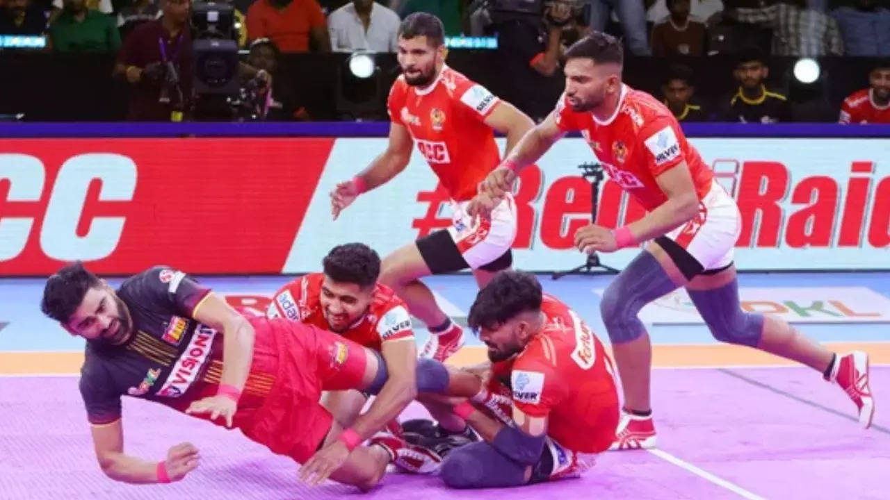 Bengaluru Bulls vs Gujarat Giants 