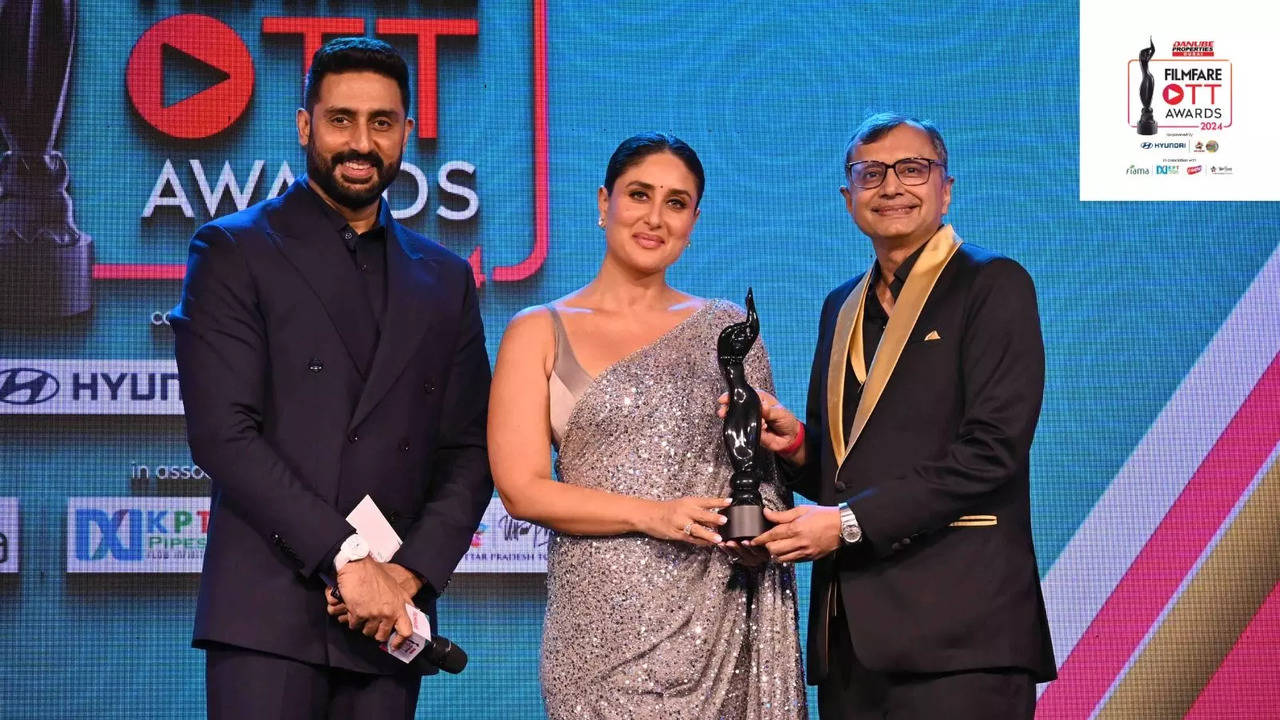 Danube Properties Filmfare OTT Awards 2024: Kareena Kapoor Says ‘It Is Number Seven And I Am Very Proud’ On Winning The Black Lady