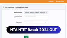 NTA NTET Result 2024 Declared on Axamantasin, Download Scorecard Here