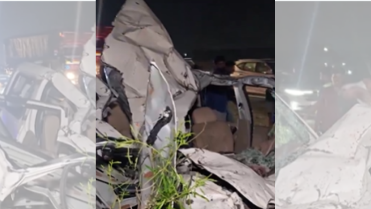 Accident on Ahmedabad-Vadodara Expressway