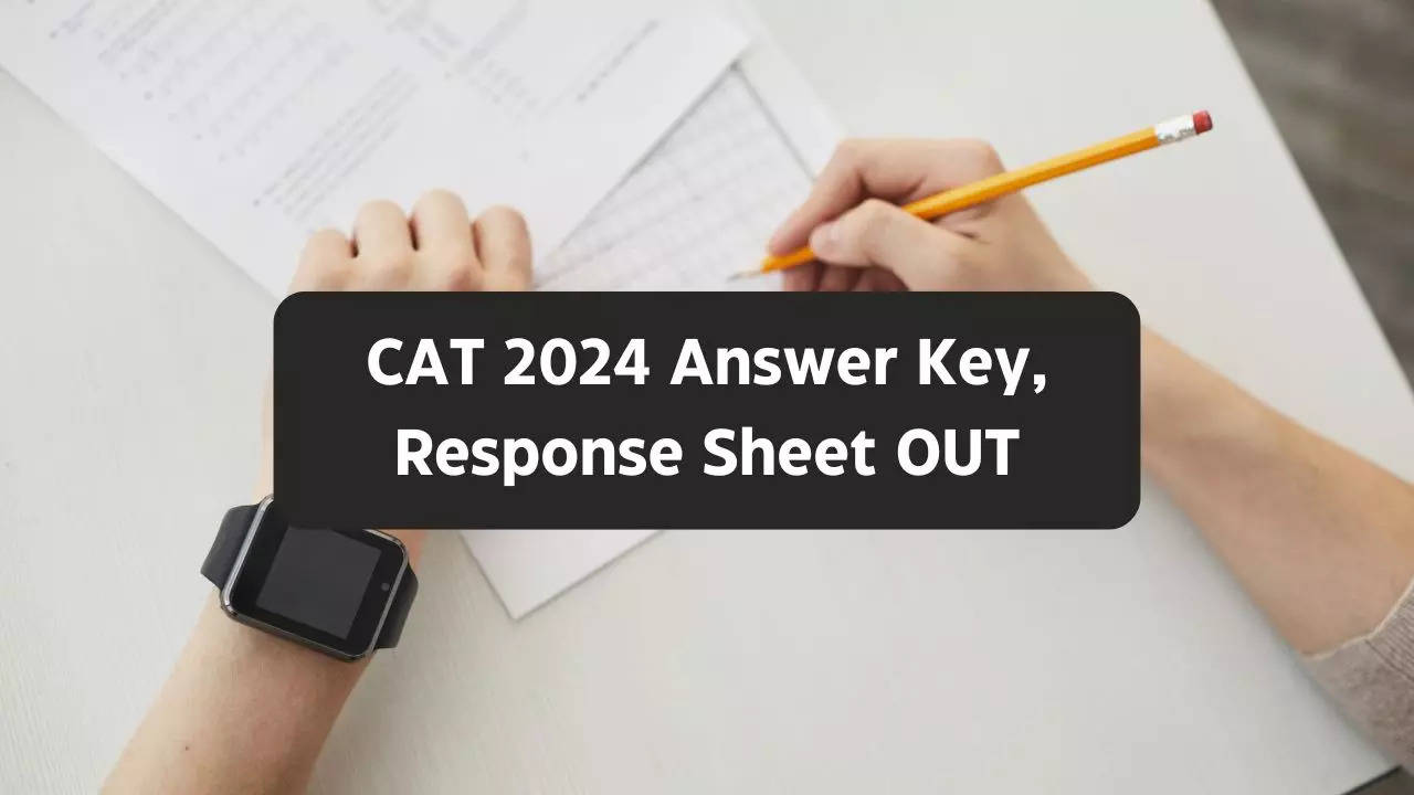 CAT 2024 Answer Key, Response Sheet OUT