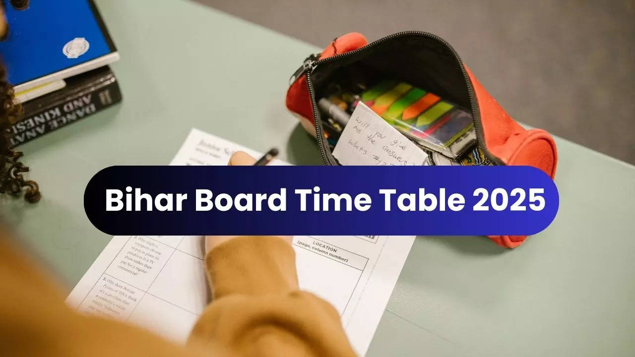 Bihar Board Time Table 2025