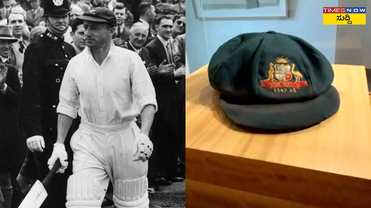 Sir Don Bradman Cap Sold