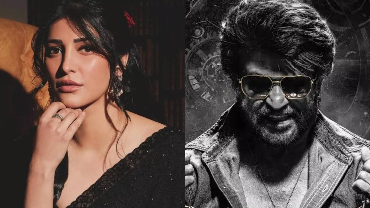 Shruti Haasan talks about working with Rajinikanth in Coolie