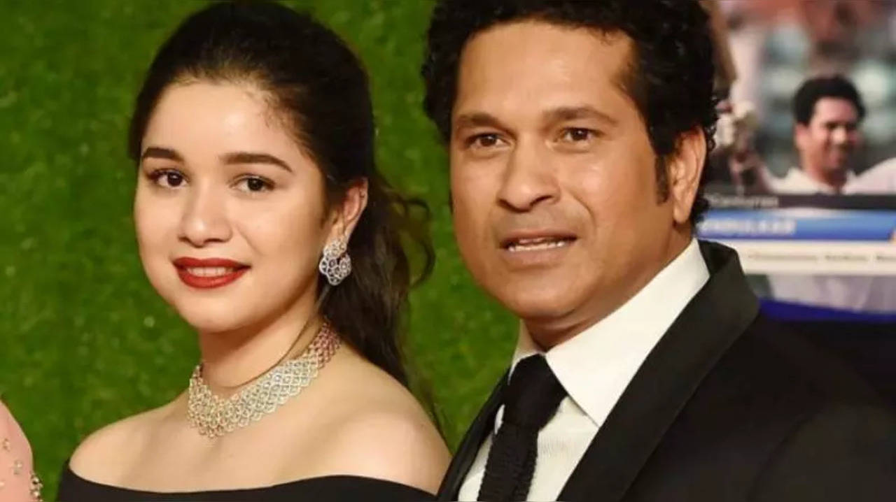 Sachiin Tendulkar Sara Tendulkar.