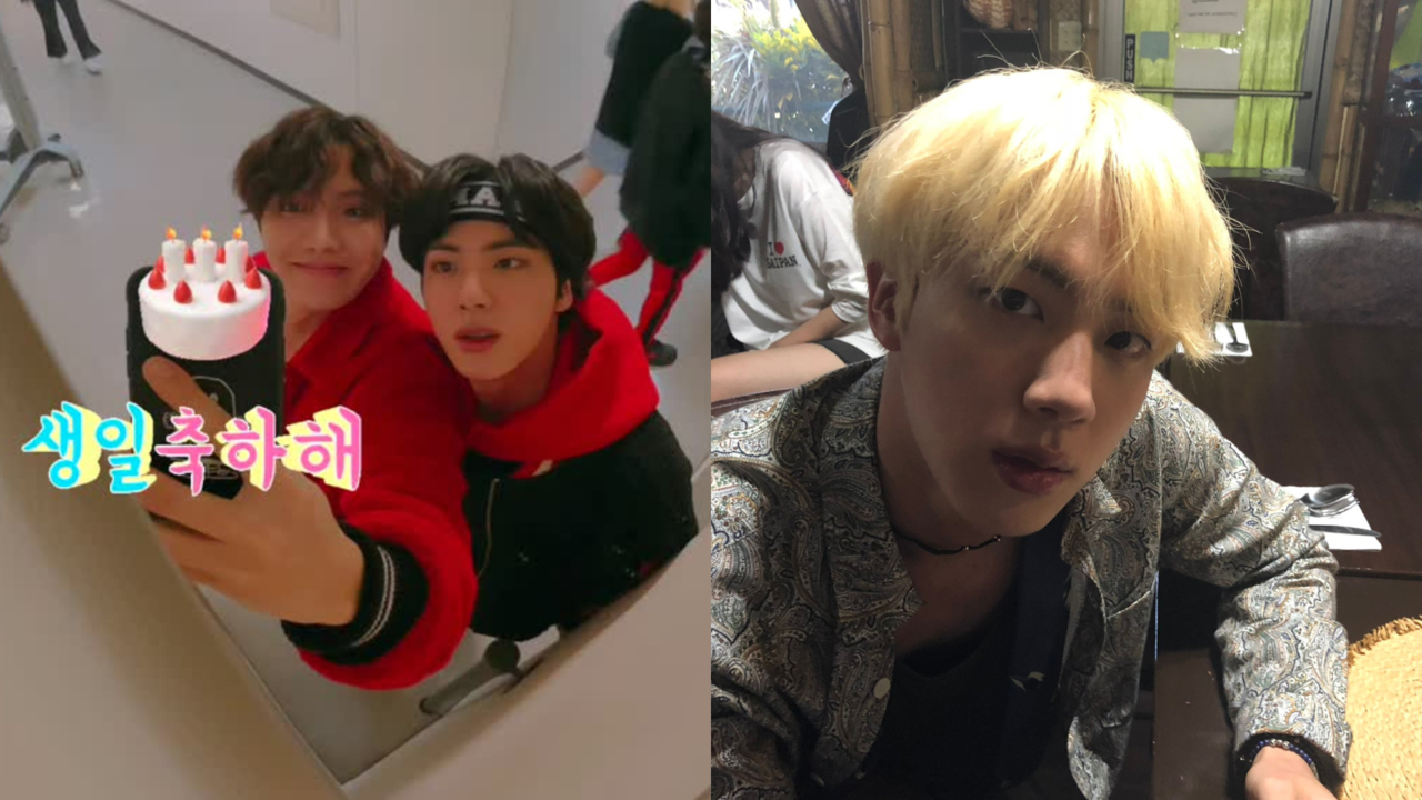 BTS' J-Hope Goes All Out To Make Jin's 32nd Birthday Special, Takes ARMY Back To Kim Seokjin's Blonde Hair Era