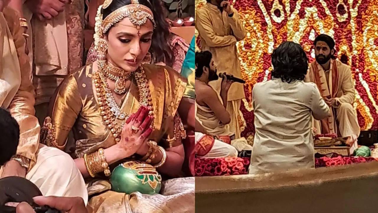 Naga Chaitanya, Sobhita Dhulipala Are Now Married! First PICS From Traditional Wedding Ceremony OUT