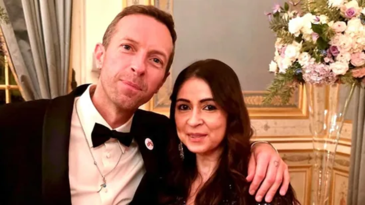 Bhavana Pandey Clicks Selfie With Coldplay's Chris Martin At Daughter Rysa's Le Bal Debut