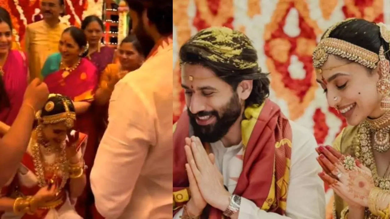 Sobhita Dhulipala Gets Teary-Eyed During Mangal Sutra With Husband Naga Chaitanya - Watch